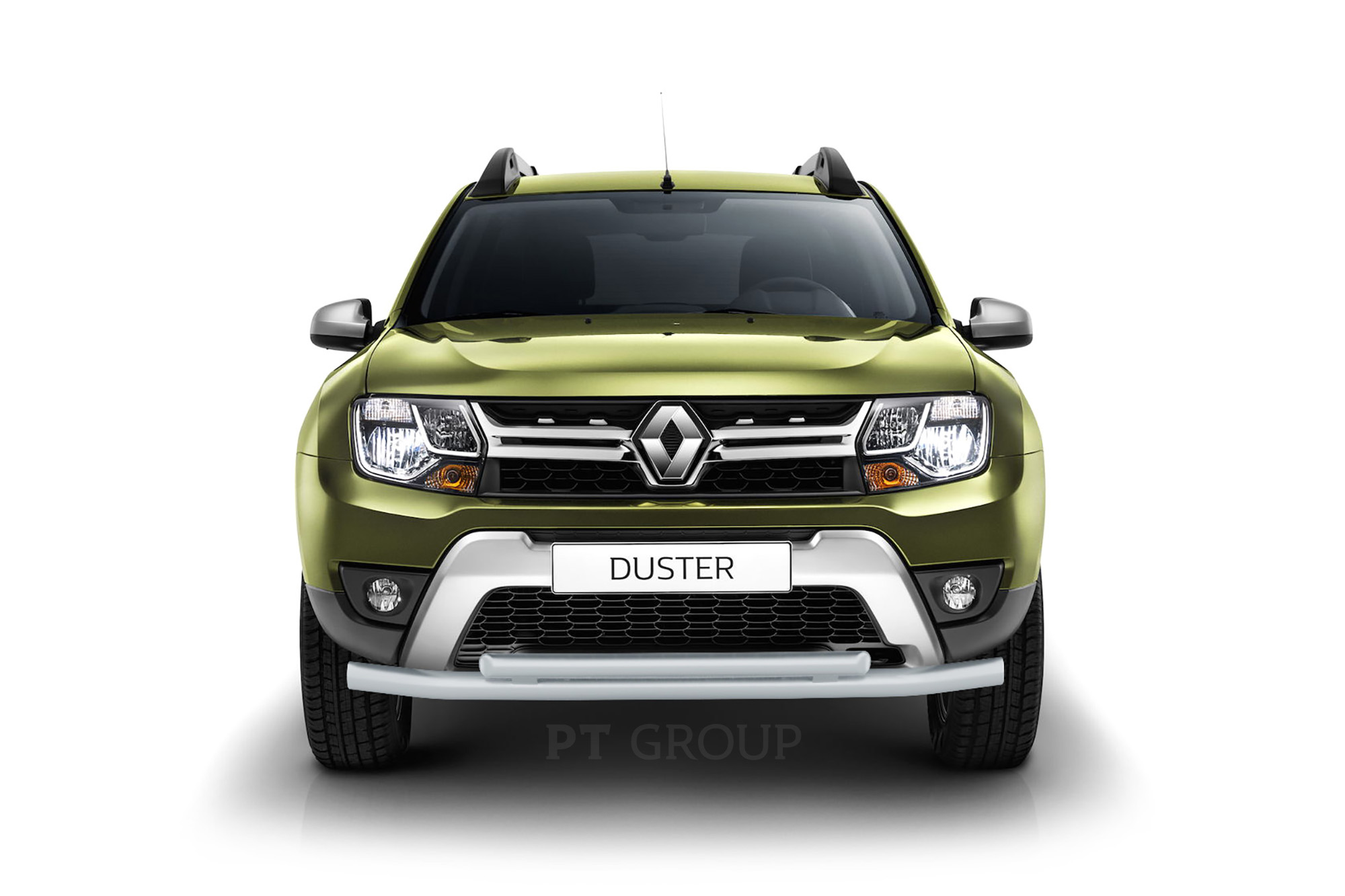 Защита переднего бампера d57 волна Renault Duster (2015-2021)