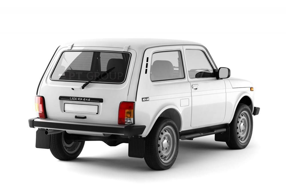 Защита порогов с накладками Ø63мм (ППК) LADA "4х4 2121" 1995-/ "4x4 URBAN" 2015- от производителя ПТ ГРУПП