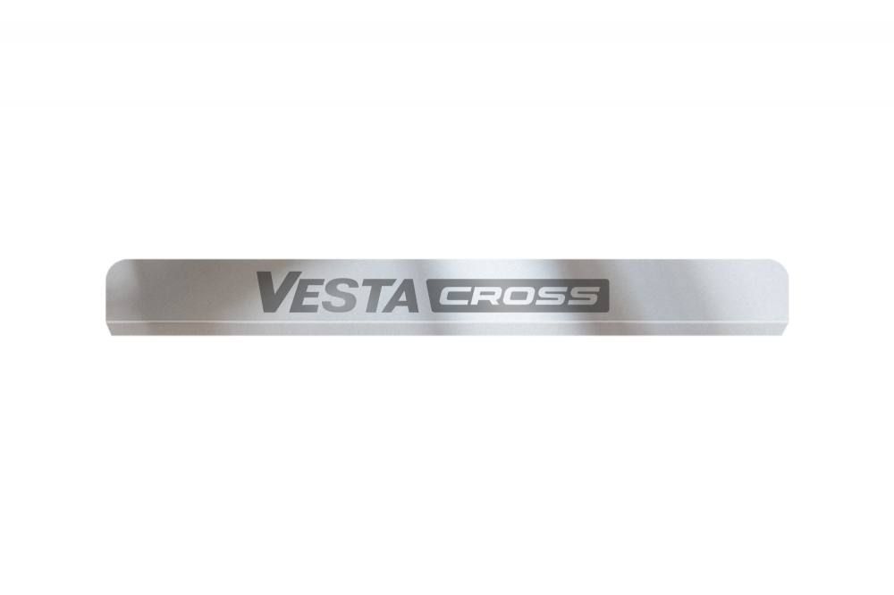 Накладки в проем дверей (4 шт) (НПС) LADA Vesta SW Cross 2017-  от производителя ПТ ГРУПП