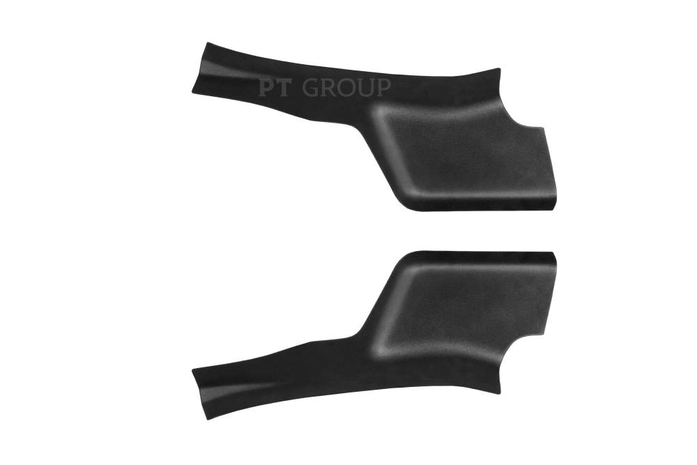 Накладки на ковролин задние (2 шт) (ABS) RENAULT Duster 2021- от производителя ПТ ГРУПП