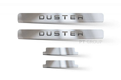 Накладки в проем дверей (4 шт) (НПС) RENAULT Duster 2012-2020 