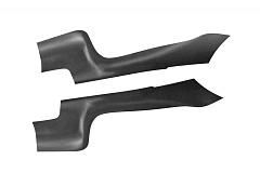 Накладки на ковролин задние (2 шт) (ABS) LADA Granta 2011-  от производителя ПТ ГРУПП