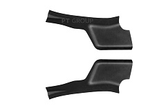 Накладки на ковролин задние (2 шт) (ABS) RENAULT Duster 2021- от производителя ПТ ГРУПП